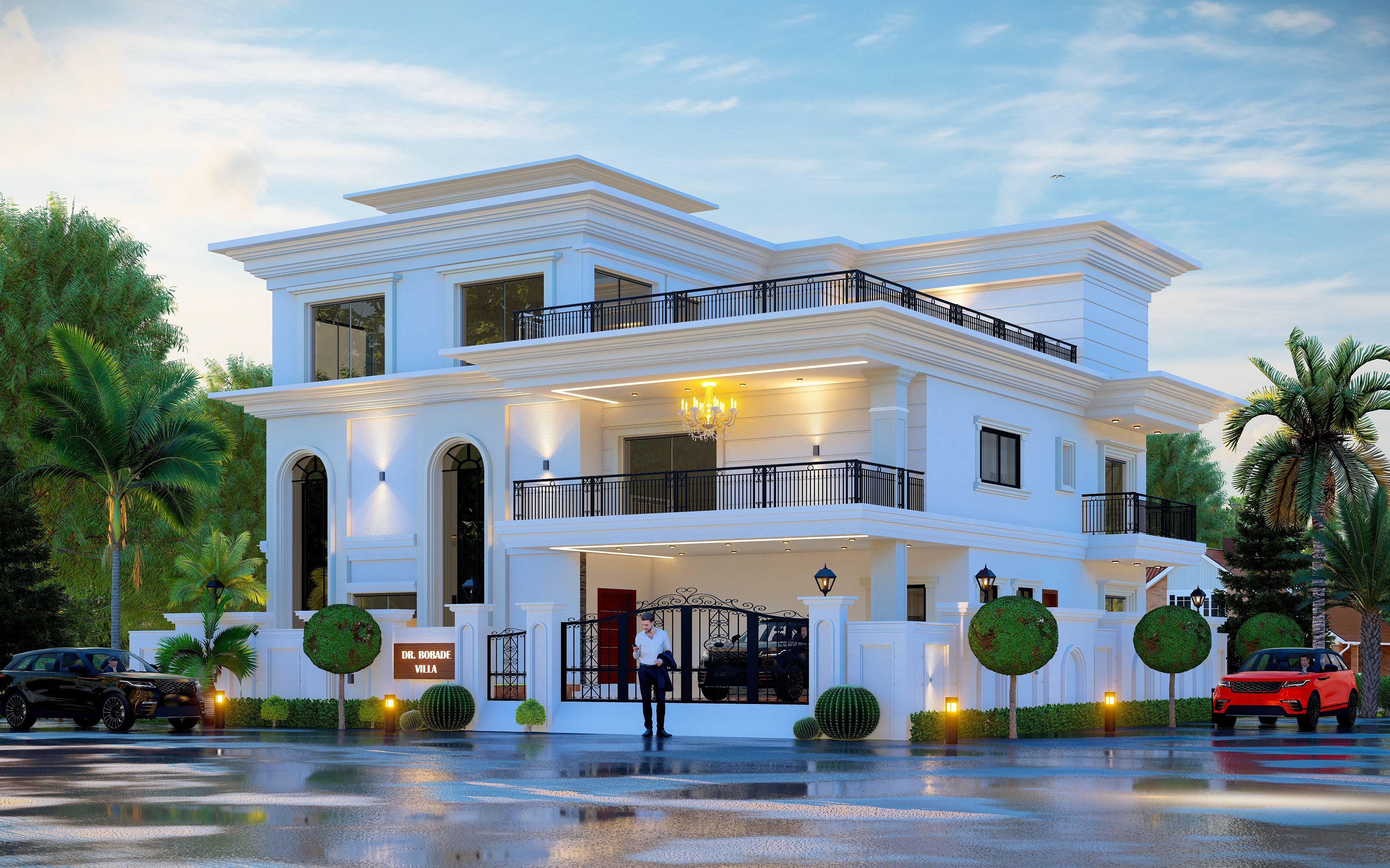 Dr. Bobade Sir Villa 3D Render